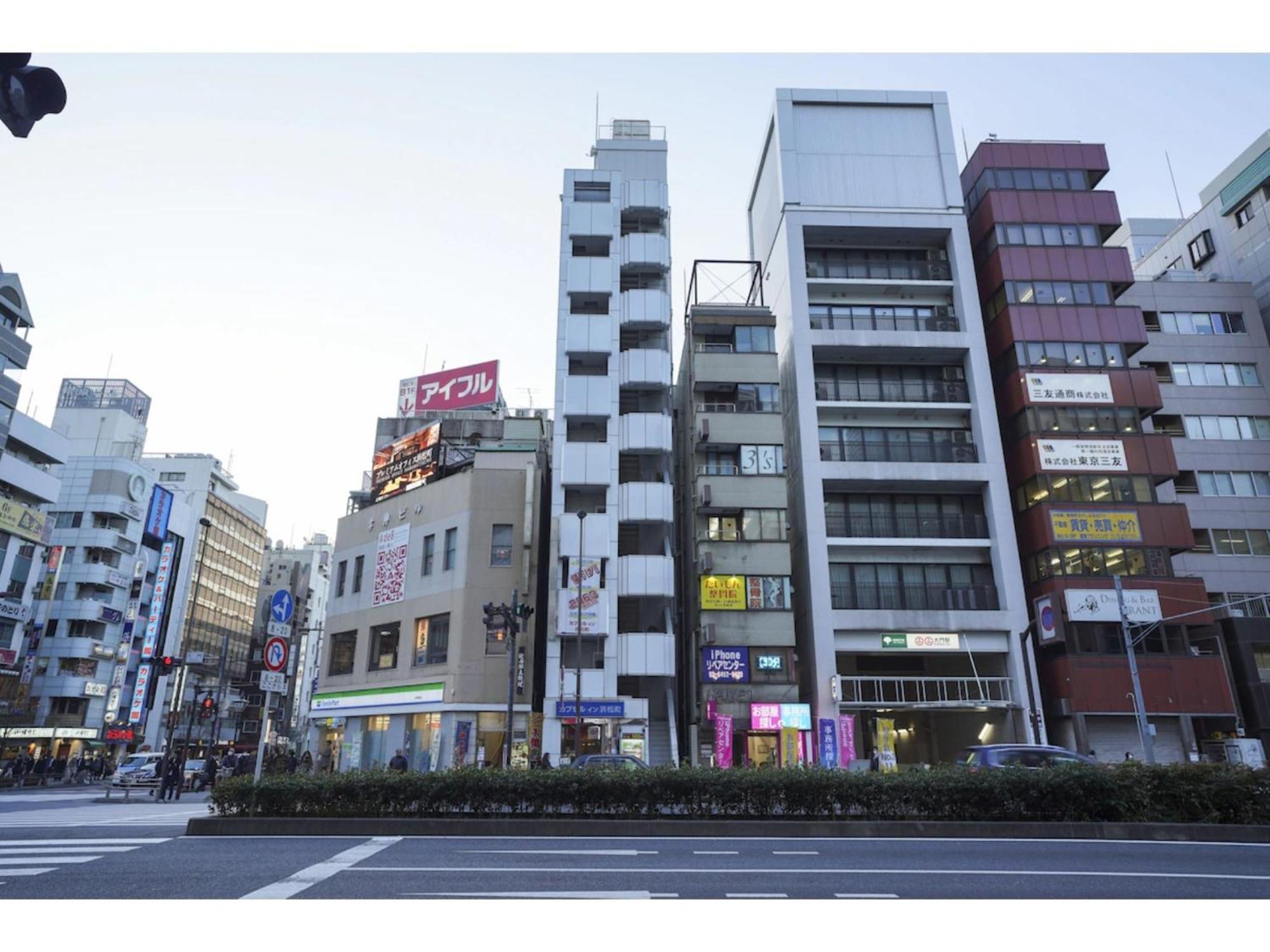 Male Only Capsule Inn Hamamatsucho - Vacation Stay 68799V Tōkyō Extérieur photo